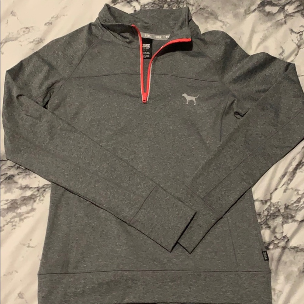 VS pink 1/4 zip
